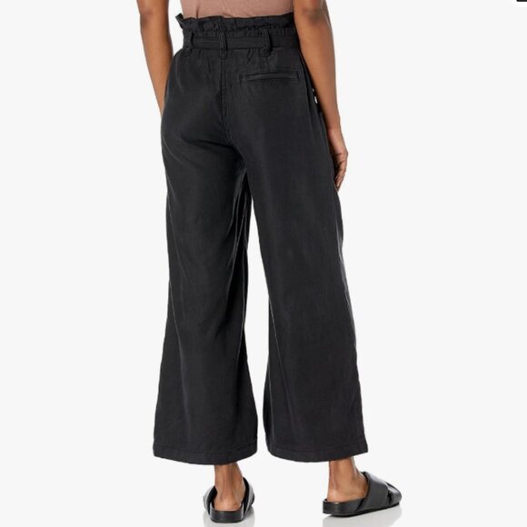 HUDSON Women's Wide Leg Paper Bag Trouser Pant Jeans Size 32 NWT - Picture 2 of 12